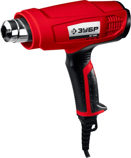 Строительный фен ФТ-1600 ЗУБР Строительный фен ФТ-1600 ЗУБР