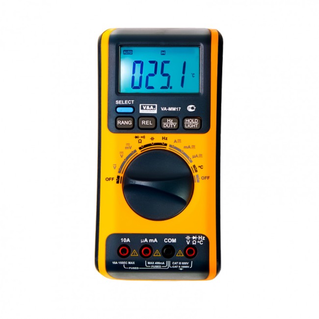 Мультиметр цифровой VA-MM17 Мультиметр цифровой VA-MM17