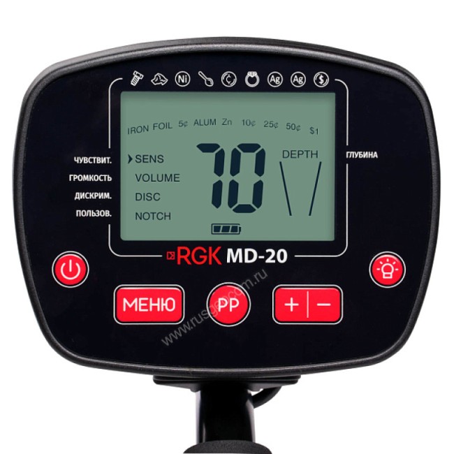 Металлоискатель RGK MD-20 Металлоискатель RGK MD-20