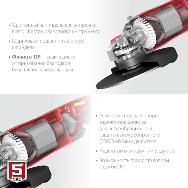 Угловая шлифмашина УШМ-230-2605 П ЗУБР Угловая шлифмашина УШМ-230-2605 П ЗУБР