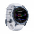Часы Garmin Fenix 7 Sapphire Solar титановый синий минерал DLC с белым ремешком Часы Garmin Fenix 7 Sapphire Solar титановый синий минерал DLC с белым ремешком