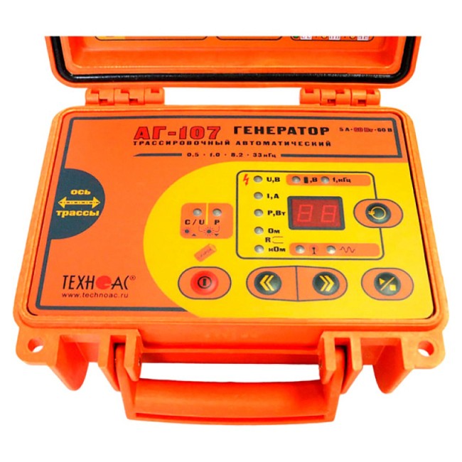 Трассоискатель с функцией сохранения GPS/ГЛОНАСС координат ТЕХНО-АС Успех 3.107Д Трассоискатель с функцией сохранения GPS/ГЛОНАСС координат ТЕХНО-АС Успех 3.107Д