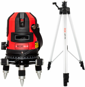 Лазерный уровень RGK UL-21W + штатив RGK LET-170