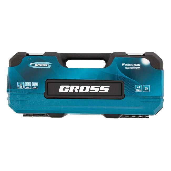 Набор инструментов 1/2", CrV 24 предмета Gross