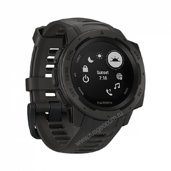 Часы Garmin Instinct Graphite Часы Garmin Instinct Graphite