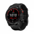 Часы Garmin Fenix 7 Solar серый с черным ремешком Часы Garmin Fenix 7 Solar серый с черным ремешком