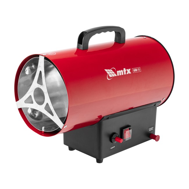 Газовая тепловая пушка GHB-15, 15 кВт, 320 м3/ч, пропан-бутан MTX Газовая тепловая пушка GHB-15, 15 кВт, 320 м3/ч, пропан-бутан MTX