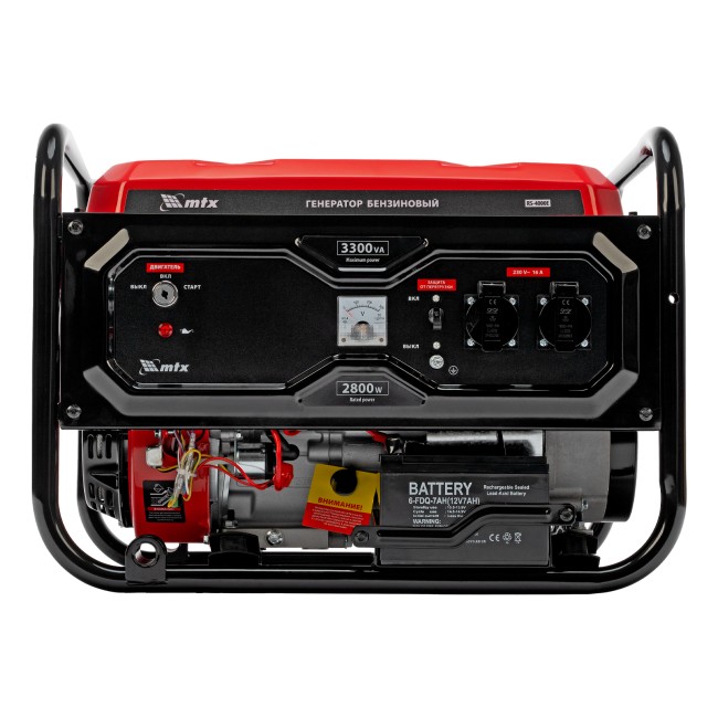 Генератор бензиновый RS-4000E 3,3 кВт MTX Генератор бензиновый RS-4000E 3,3 кВт MTX