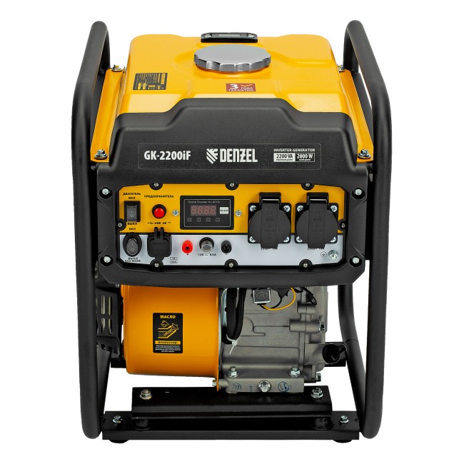 Генератор инверторный GK-2200iF 2,2 кВт DENZEL Генератор инверторный GK-2200iF 2,2 кВт DENZEL
