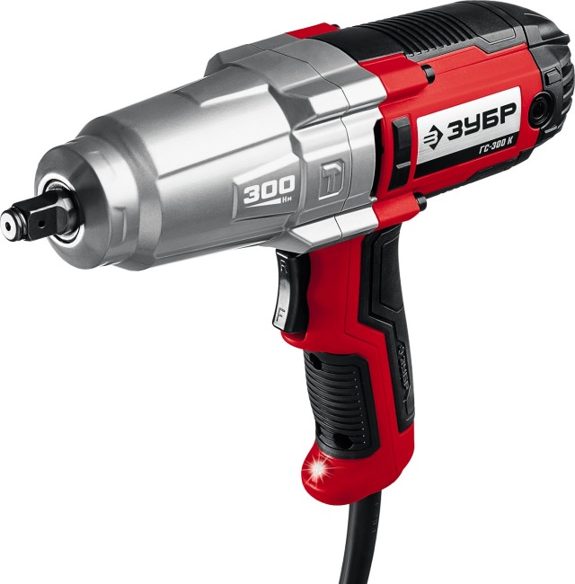 Ударный гайковерт электрический ГС-300 К ЗУБР
