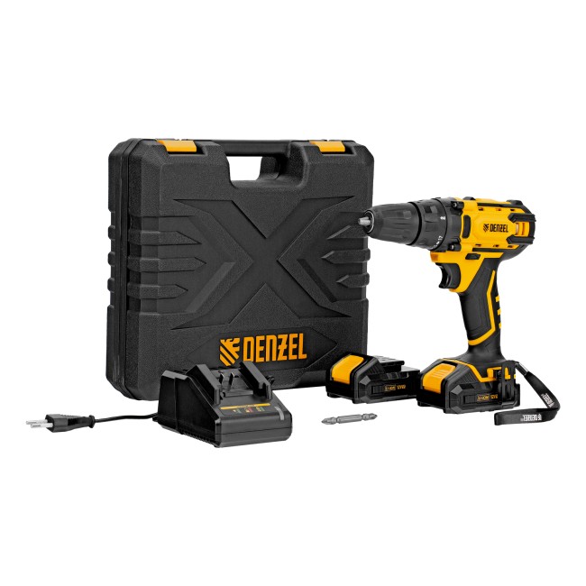 Дрель-шуруповерт аккумуляторная CDL-12-02BM Denzel Дрель-шуруповерт аккумуляторная CDL-12-02BM Denzel
