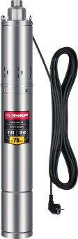 Скважинный насос винтовой НСВ-75-110 ЗУБР 900 Вт, 110 м напор Скважинный насос винтовой НСВ-75-110 ЗУБР 900 Вт, 110 м напор