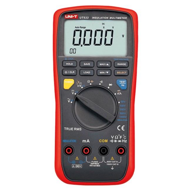 Мегаомметр UNI-T UT533 Мегаомметр UNI-T UT533