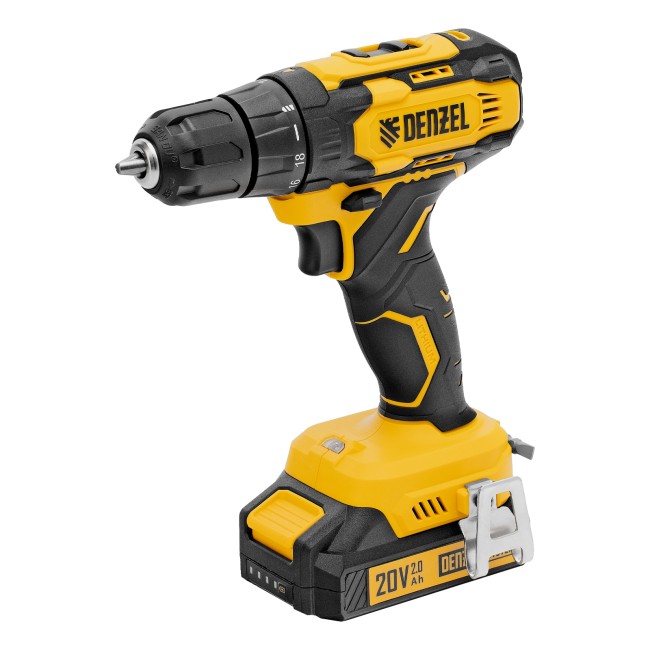 Дрель-шуруповерт аккумуляторная CDQ-20 Denzel Дрель-шуруповерт аккумуляторная CDQ-20 Denzel