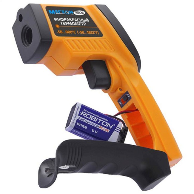 ИК-термометр- пирометр МЕГЕОН 16826 ИК-термометр- пирометр МЕГЕОН 16826