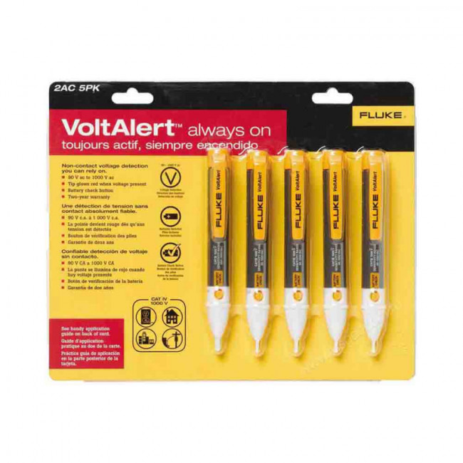 Детектор напряжения Fluke 2AC/200-1000V5L Детектор напряжения Fluke 2AC/200-1000V5L