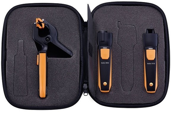 Набор смарт-зондов для систем отопления (кейс/Testo 115i 2 Gen , 805i, 510i), протокол калибровки