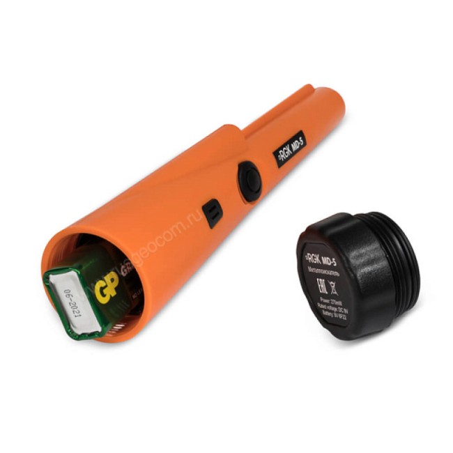 Комплект: металлоискатель RGK MD-12 + пинпоинтер RGK MD-5 Комплект: металлоискатель RGK MD-12 + пинпоинтер RGK MD-5