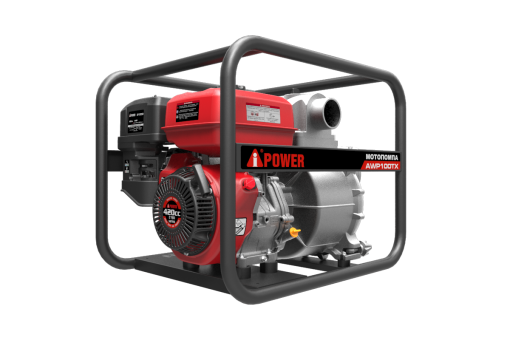 Бензиновая мотопомпа для сильнозагрязнённой воды A-iPower AWP100TX Бензиновая мотопомпа для сильнозагрязнённой воды A-iPower AWP100TX