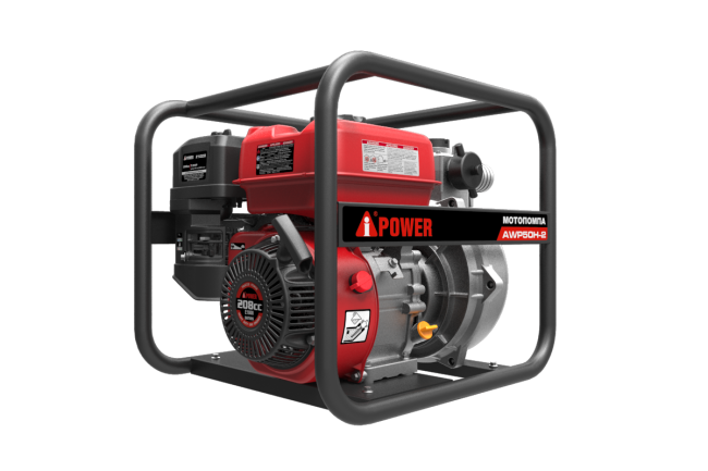 Бензиновая мотопомпа высоконапорная A-iPower AWP50H-2 Бензиновая мотопомпа высоконапорная A-iPower AWP50H-2