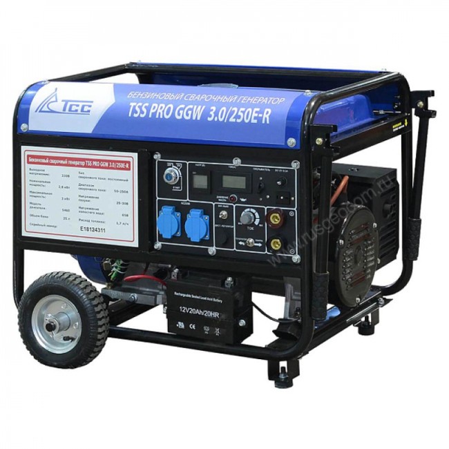 Сварочный генератор TSS PRO GGW 3.0/250E-R Сварочный генератор TSS PRO GGW 3.0/250E-R
