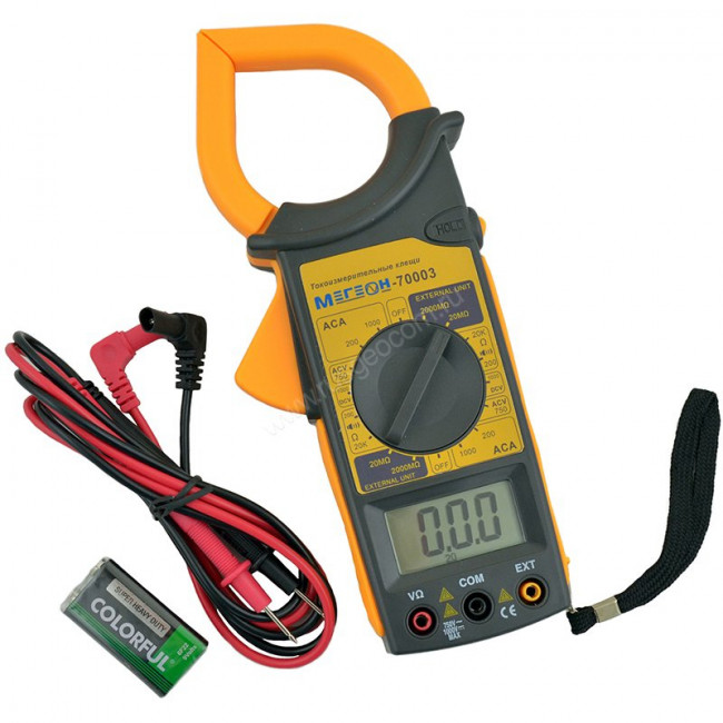 Токовые клещи МЕГЕОН 70003