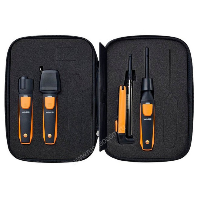 Набор смарт-зондов для вентиляционных систем (кейс/605i 2 Gen, 805i, 405i, 410i), протокол калибровки, батарейки Набор смарт-зондов для вентиляционных систем (кейс/605i 2 Gen, 805i, 405i, 410i), протокол калибровки, батарейки