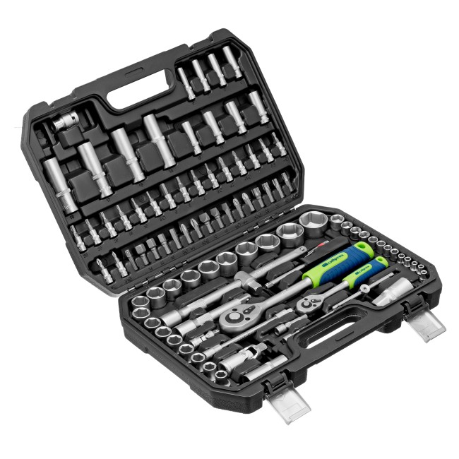 Набор инструментов 1/2", 1/4" 94 предмета Сибртех