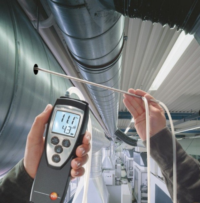 Прибор для измерения давления газа Testo 512 0...2000 гПа Прибор для измерения давления газа Testo 512 0...2000 гПа