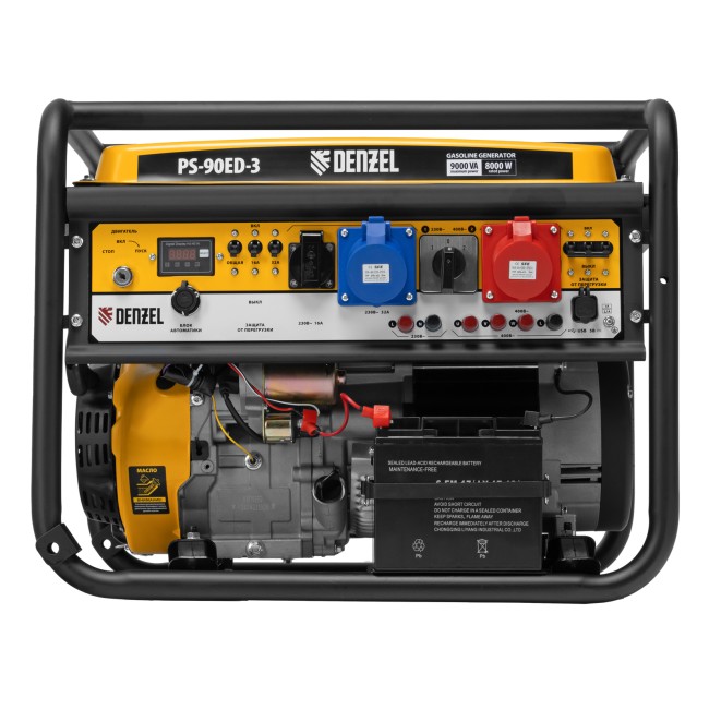 Генератор бензиновый PS 90 ED-3, 9.0 кВт Denzel