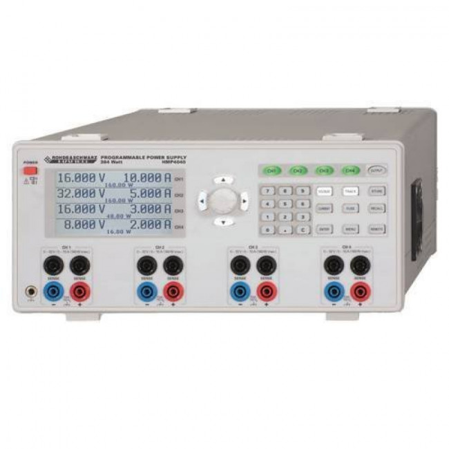 Программируемый двух- или трехканальный источник питания Rohde Schwarz HMP4040 Программируемый двух- или трехканальный источник питания Rohde Schwarz HMP4040
