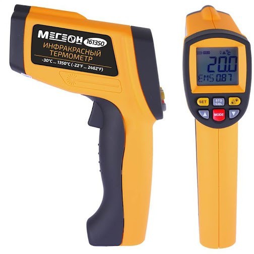 Инфракрасный термометр МЕГЕОН 161650