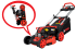 Складная газонокосилка бензиновая самоходная A-iPower AM53S