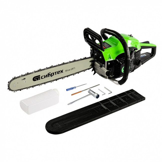 Пила цепная бензиновая ПЦБ-5850 Сибртех Пила цепная бензиновая ПЦБ-5850 Сибртех