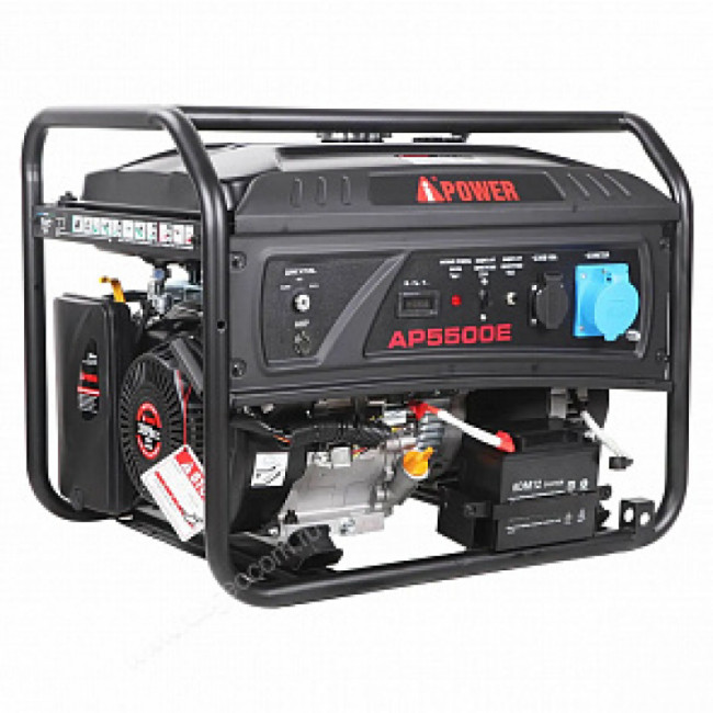 Бензиновый генератор A-iPower Lite AP5500E + блок автозапуска A-iPower 400 В, 25 А + транспортировочный комплект A-iPower S Бензиновый генератор A-iPower Lite AP5500E + блок автозапуска A-iPower 400 В, 25 А + транспортировочный комплект A-iPower S