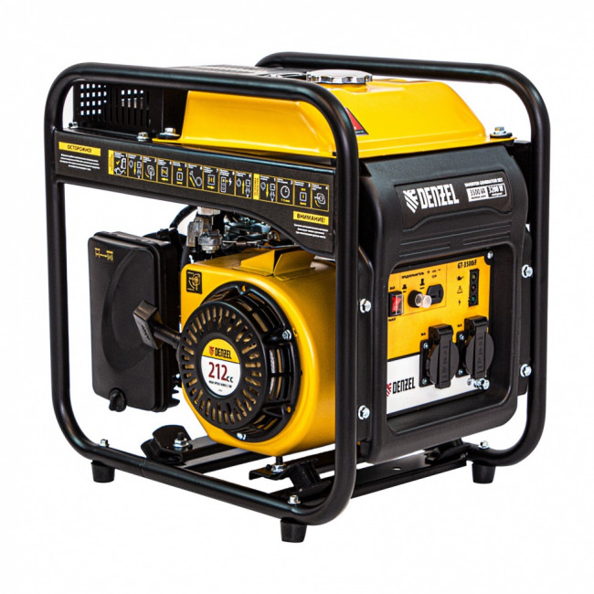Генератор инверторный GT-3500iF, 3.5 кВт Denzel Генератор инверторный GT-3500iF, 3.5 кВт Denzel