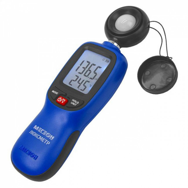 Люксметр МЕГЕОН 21002 с Bluetooth с поверкой Люксметр МЕГЕОН 21002 с Bluetooth с поверкой