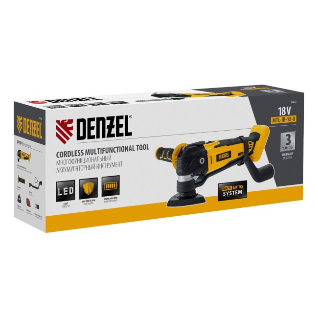 Многофункциональный инструмент аккумуляторный MTL-IB-18-0 Denzel Многофункциональный инструмент аккумуляторный MTL-IB-18-0 Denzel