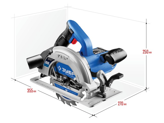 Циркулярная пила ПДП-55 ЗУБР