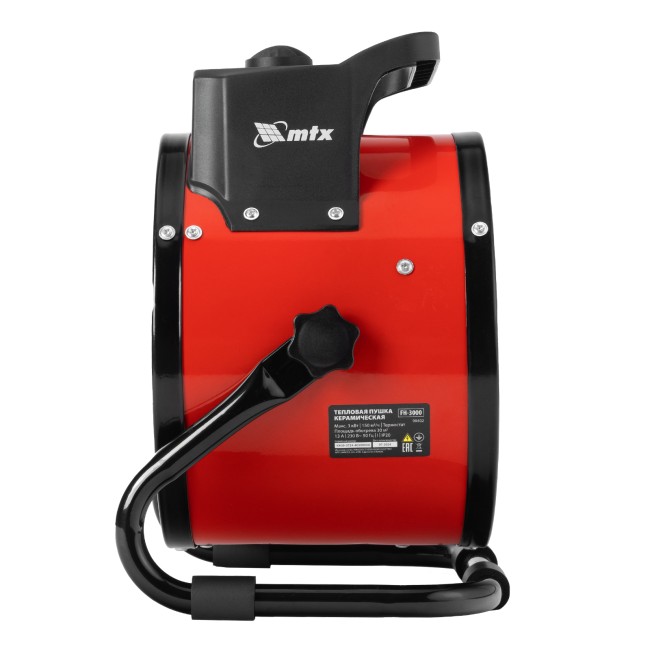 Тепловая пушка керамическая FH-3000, 3 кВт, 3 режима, термостат MTX Тепловая пушка керамическая FH-3000, 3 кВт, 3 режима, термостат MTX